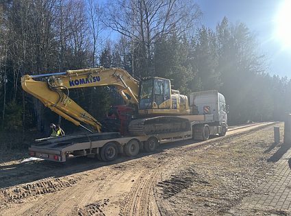 HEAVY MACHINERY TRAILERS - Treileris 