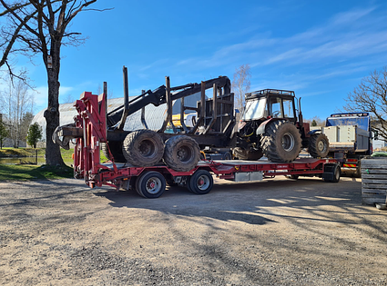 HEAVY MACHINERY TRAILERS - Smagās tehnikas Treileris.