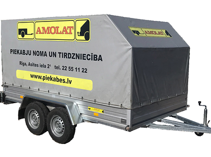 AMOLAT / Divasu piekabe ar tentu
