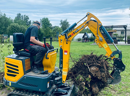 Mini ekskavators Dobele un raj.