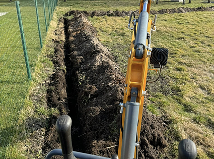 Mini ekskavators Dobele un raj.