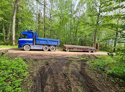 HEAVY MACHINERY TRAILERS - Smagās tehnikas Treileris.