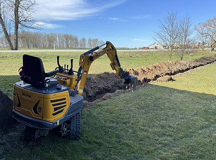 Mini ekskavators Dobele