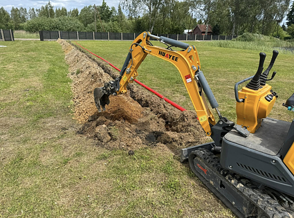 Mini ekskavators Dobele